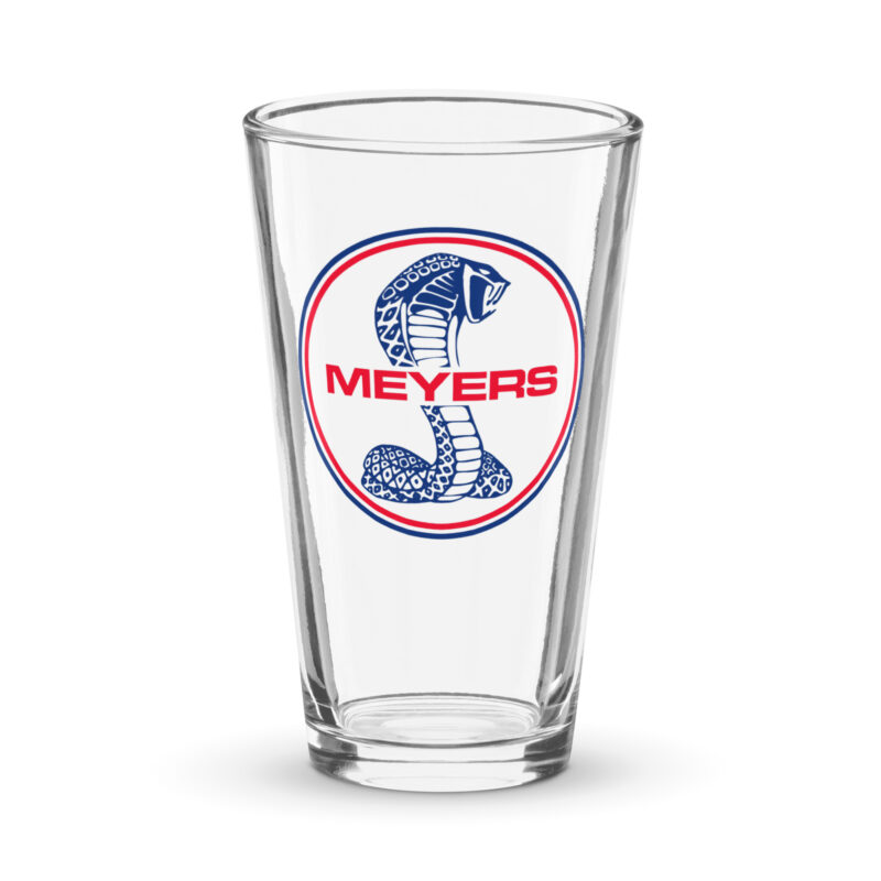 Meyers Cobra pint glass