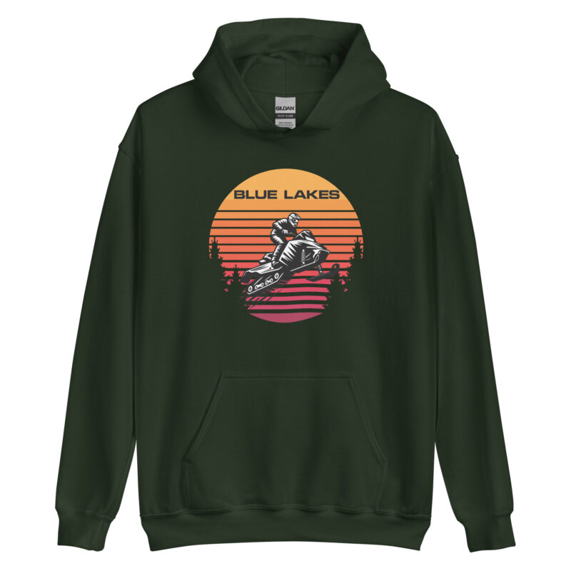 Blue Lakes Sunset Hoodie