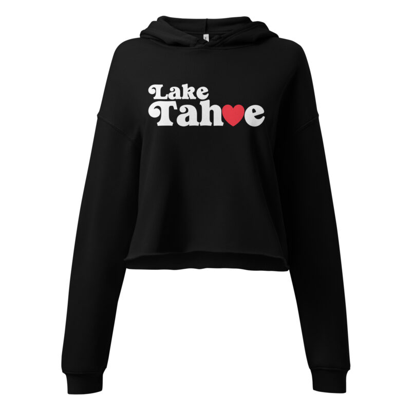 Lake Tahoe Women's Crop Hoodie